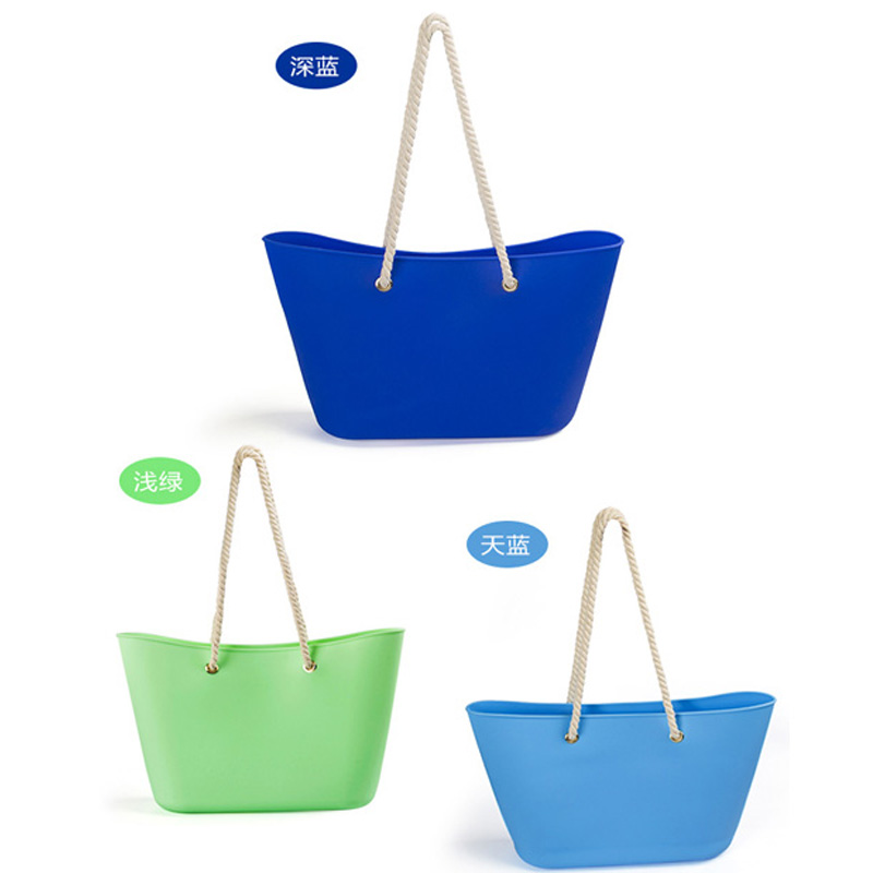 硅膠手提包，硅膠沙灘包廠家定制